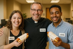 Pastor Roy's Lunch Income