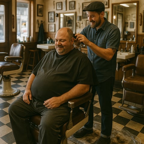 Metro Barbers earns $1,200 per month from their 6-chair shop