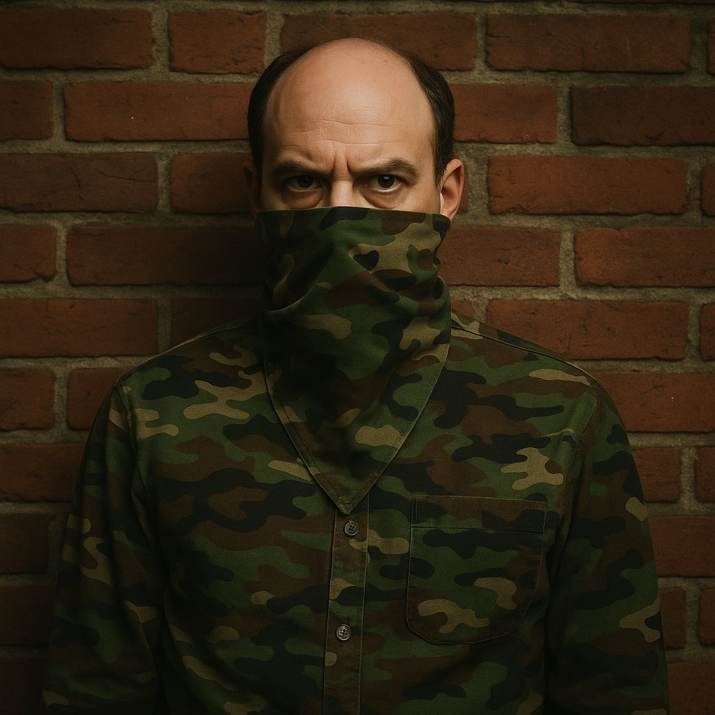 Camo Face Bandana Lifestyle