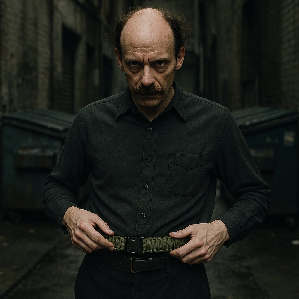 Tactical Paracord Belt Lifestyle