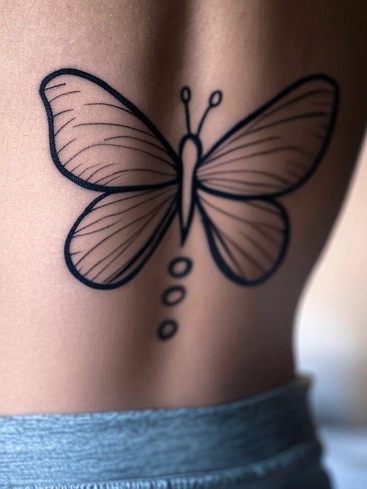 Butterfly tattoo