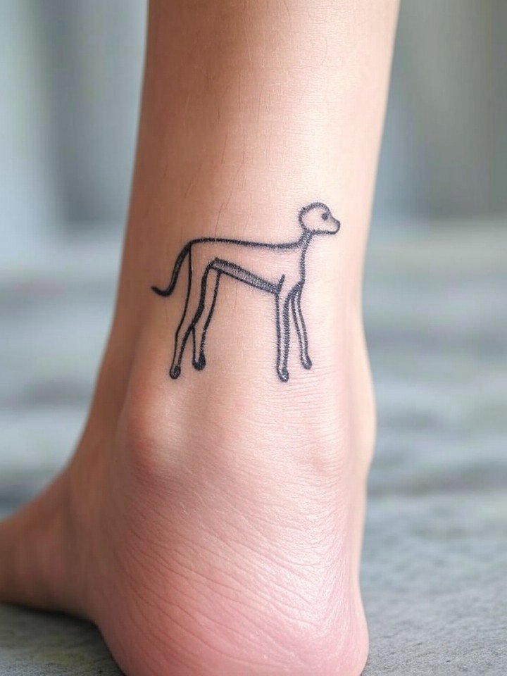 Dog tattoo